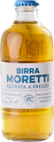 Bottiglia Birra Moretti - Filtrata a Freddo