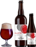 Bottiglie Marte - Birra Rossa - Dubbel Bruna in Stile Belga