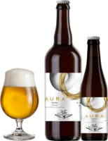 Bottiglie di Aura – Birra Belgian Blonde Ale